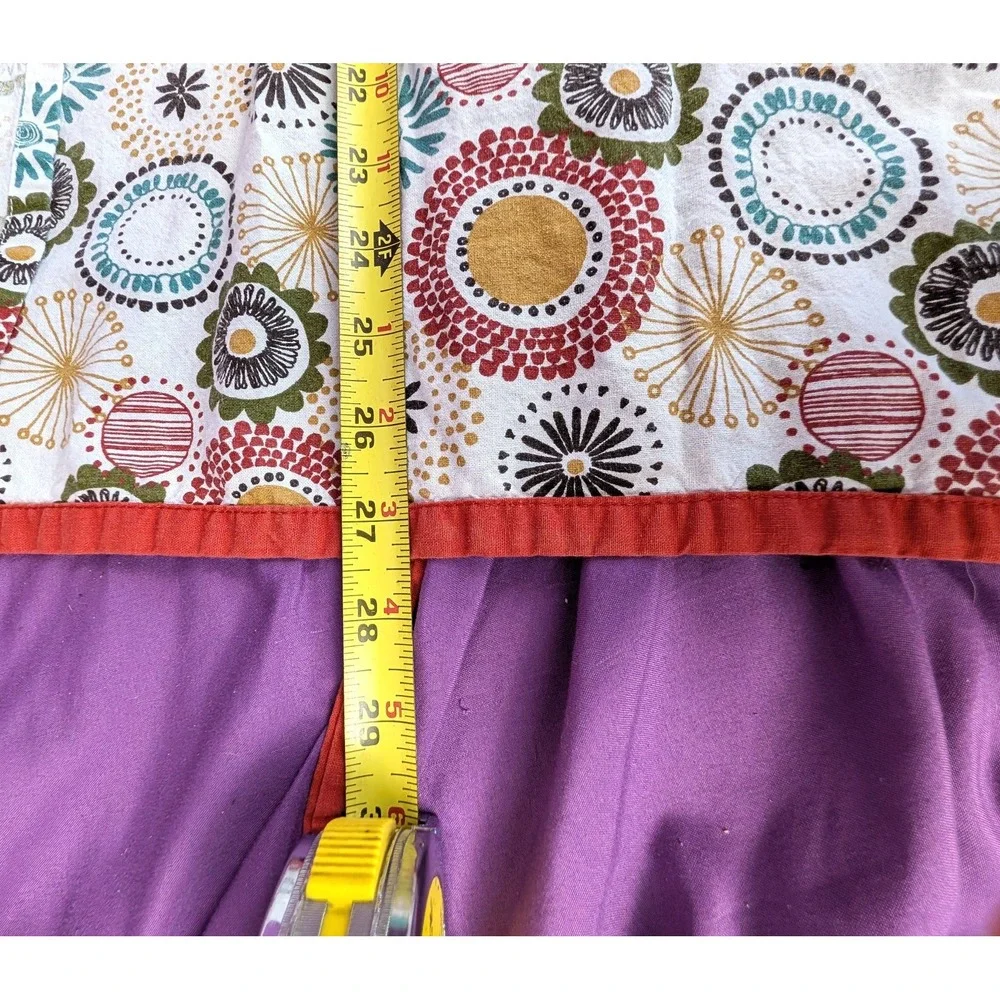 Floral Apron Kitchen Cooking Baking Housework Maid Cottagecore Pocket Retro VTG